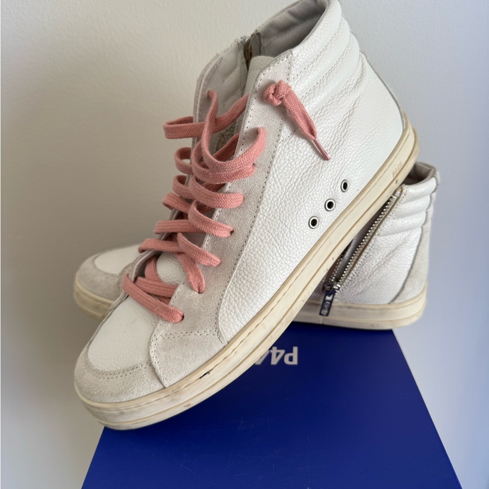 Women's P448 Hightop Sneakers - Picture 3 of 10